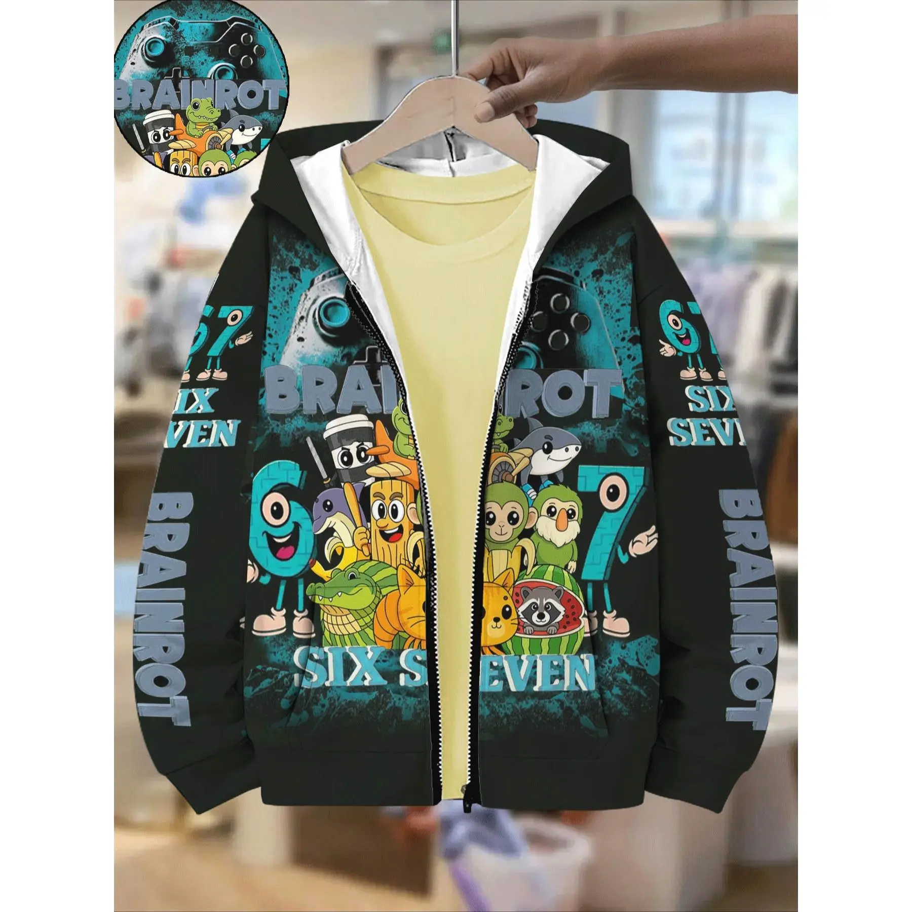 zip all the way up hoodie kids - TikTok Shop