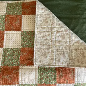 Mad Mill Quilts DIY Quilt Kit 'In The Meadow' pre cut squares to make your own baby quilt- 36inx48in