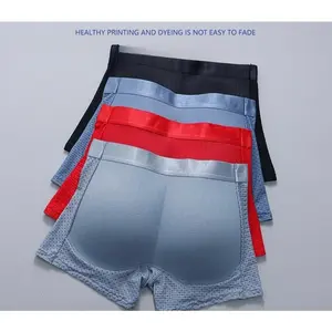 Men Boxer Underwear Pad Padded Boxer Shorts Butt Lifter Padding Boxers Man Butt