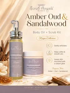 HydraSilk Amber, Sandalwood and Oud Body Bundle - Risque Collection