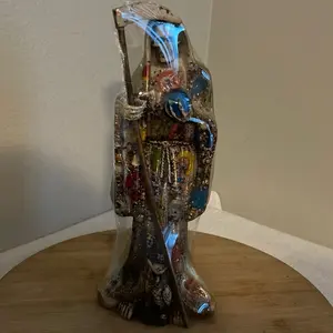 11” inches Santa muerte Gold con abundancias