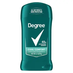Degree Men Antiperspirant Deodorant Stick Cool Comfort 48 Hour Protection Non Irritating 2.7 oz