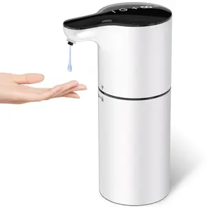 Automatic Liquid Soap Dispenser, Touchless Dish Soap Dispenser, 450mL/15.37 oz Electric Soap Dispenser 8 Level Adjustable Control, USB C Rechargeable Auto Soap Pump Hands Free for Kitchen