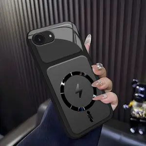 Lightning Bolt Design Gloss MagSafe Compatible Shockproof Protective Cover with Precision Magnet Ring for [iPhone 16e] 952