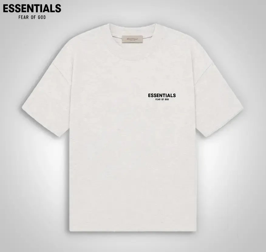 Fear of God Essentials Tee 100% Cotton Oversized Streetwear Graphic T-Shirt Unisex Casual Tops
