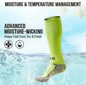 2026 World Cup Edition R-BAO KIDS Performance Soccer Socks for Junior Athletes - Cushioned, Quick-Dry, Breathable Mesh, Total Cushioning, Max Breathability, Multi-Color Options