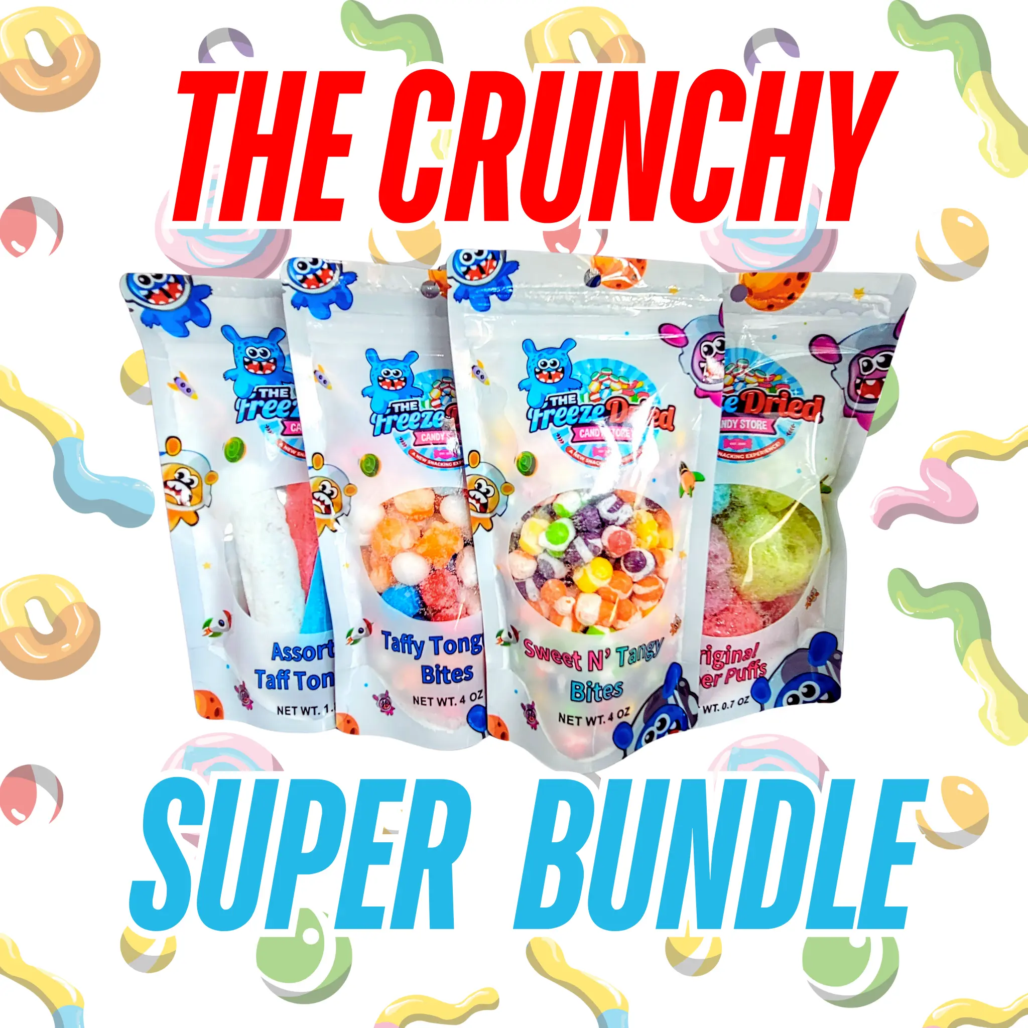 Freeze Dried Candy THE Crunchy Super Bundle freeze-dried candy Freeze Dried Candy THE Crunchy Super Bundle freeze-dried candy