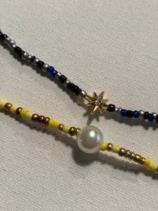 Celestia Series Seed Bead Necklace