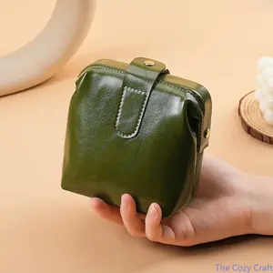 Handmade Leather Makeup Bag for Women, Vintage Soft Leather Cosmetic Pouch, Minimalist Travel Organizer Clutch, Large Capacity Toiletry Bag for Essentials, Stylish Everyday Carry & Travel Use