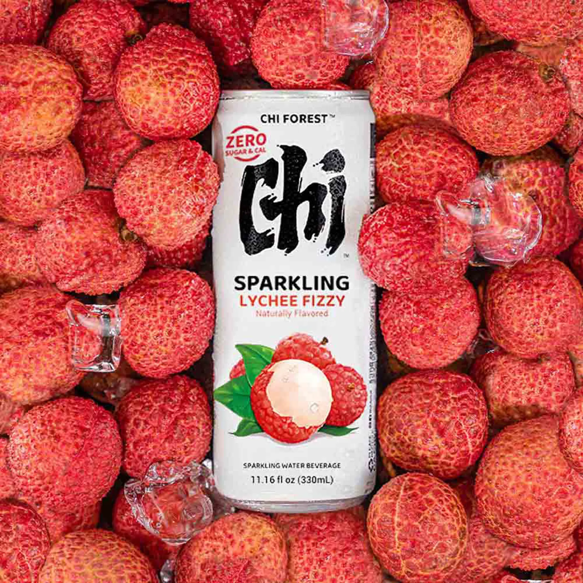 CHI FOREST Lychee Fizzy Sparkling Water (11.16 fl oz* 24 Cans) CHI FOREST Lychee Fizzy Sparkling Water (11.16 fl oz* 24 Cans)