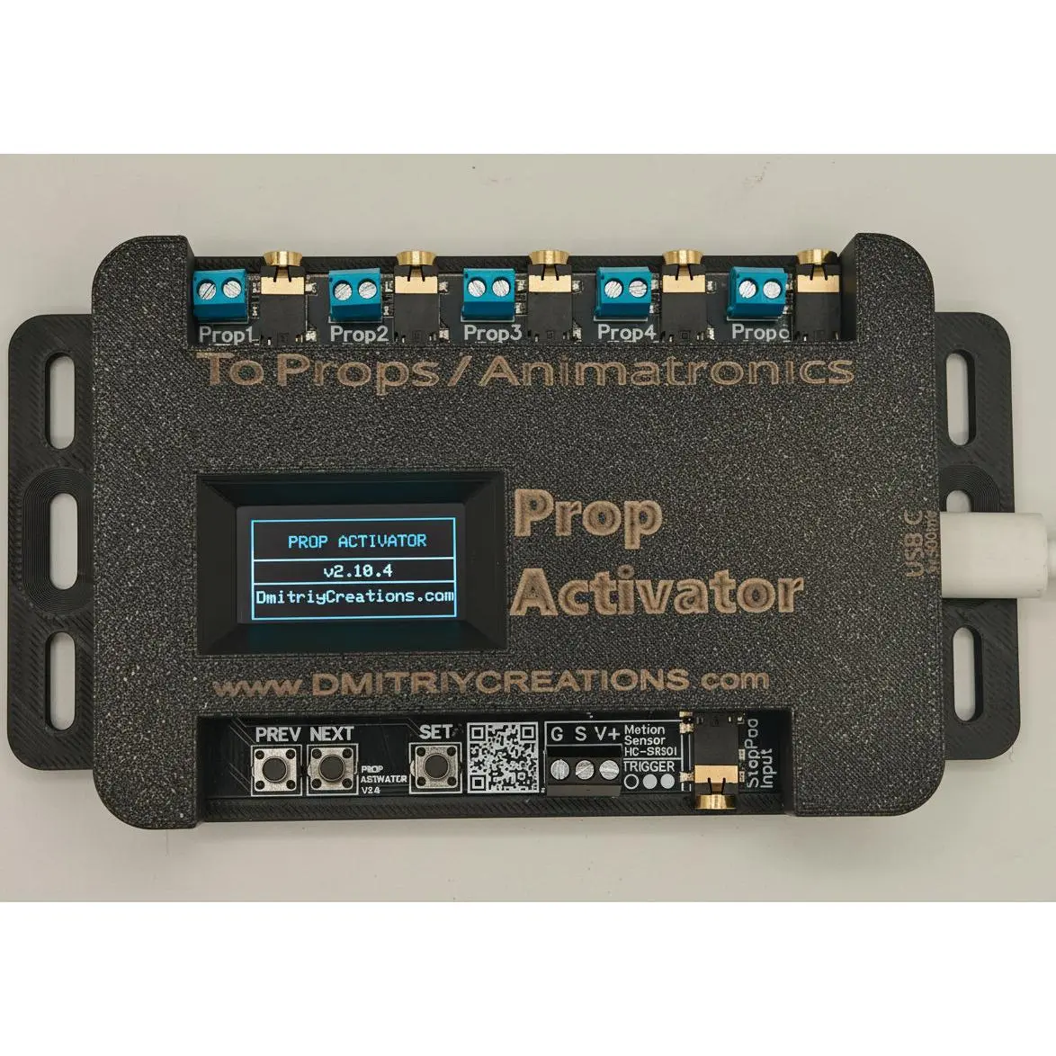 Prop Activator Controller – Multi-Prop Sequential Timer Controller for Home Depot, Lowes & Spirit Halloween Animatronics