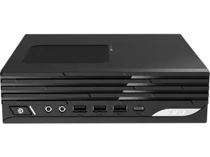 MSI Mini PC PRO DP21 14M-1001US Intel Core i5-14400 16GB DDR5 Intel UHD Graphics 770 Windows 11 Home
