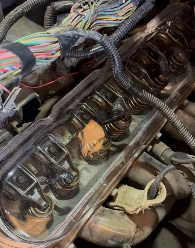 Clear Polycarbonate LS Valve Covers