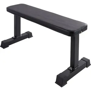Basics Flat Weight Bench, Black