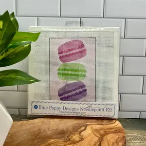 Paris Macarons Needlepoint Kit