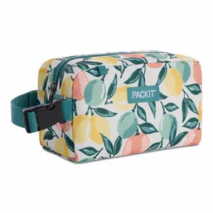 PackIt Freezable Snack Box with Buckle Closure for Storage and Room Organization