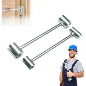 2025 Hinge Adjustment Tool,Easy and Efficient Hinge Hole Adjustment Wrench14-25 mm Door Hinge Adjustment ToolDoor Hinge Repair Tool for Various Door Hinge Gaps (1pcs0.75-0.99IN)