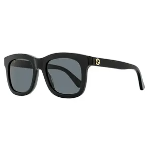 Gucci GG Square Sunglasses GG0326S 001 Black 52mm