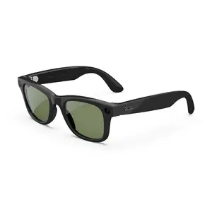 Ray-Ban Meta Wayfarer (Gen 2) Large Shiny Black Green Lenses