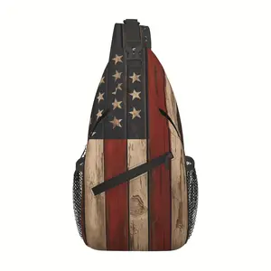 Crossbody Chest  Hiking  Vintage American Flag Shoulder  Folding Large Capacity Fashion Durable Can Be Used For Shopping, Work, Leisure  Beach  Fishing   Accessories  For School Back Christmas Gifts bag travel backpack