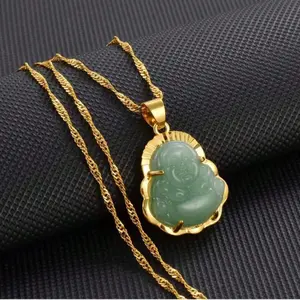 Amulet Chinese Style Maitreya Jewelry for Women and Girls - Pendant Necklaces