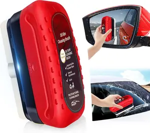 Car Oil Film Cleaning Brush Oil Film Remover for Glass Surfaces Versatile Glass Brush for Clear Streak-Free Finish Easy to Use