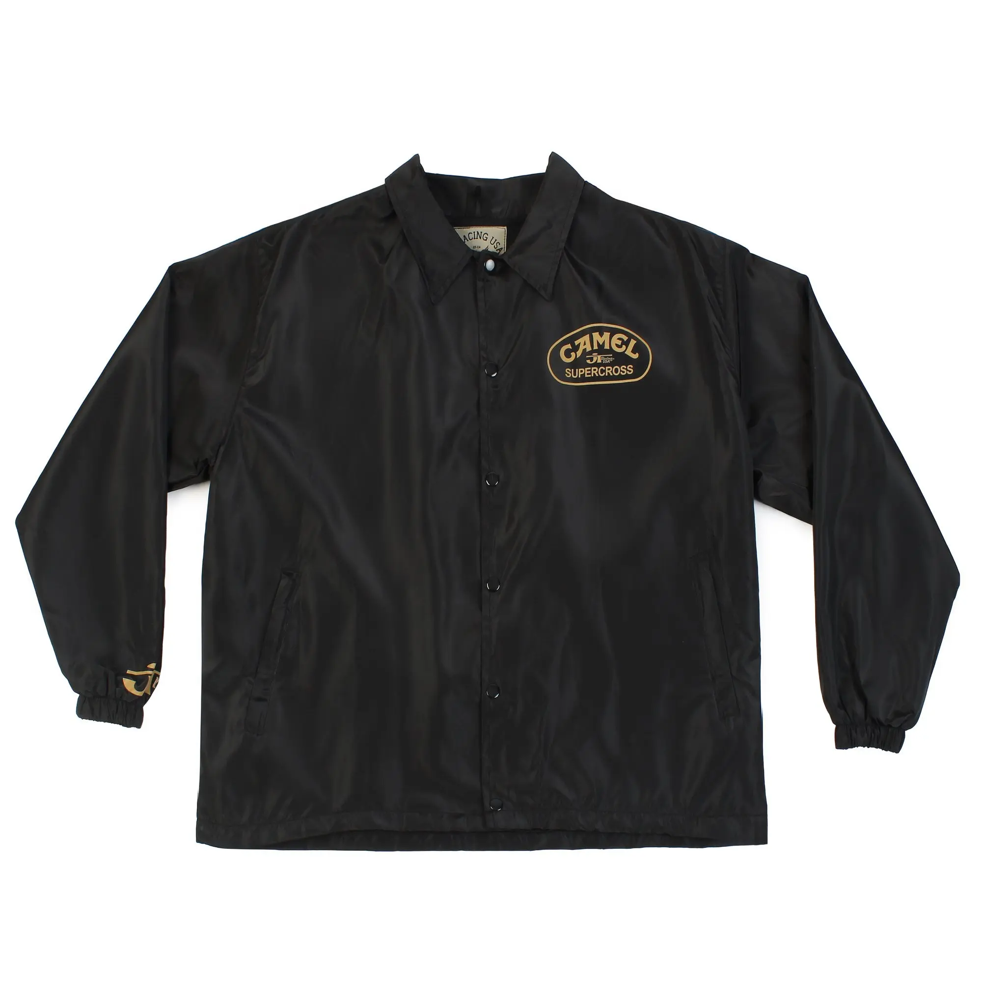 JT Racing x Camel Supercross Coach Jacket - Black