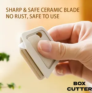 Ceramic Box Cutter Knife With AutomaticRebound and Magnetic Suction,PortableUnpacking tqols Cutting Supplies Home Office Antique White Glazed Wall Tiles Decorative PVC 3D Wall Panels grout Geometric Black and White Wallpaper sheets hexagon