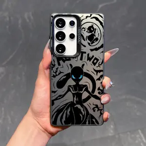1 piece of Mewtwo phone case, fashionable and creative trend Samsung Galaxy S/A series phone case, gradient Samsung phone case, suitable for Galaxy S25/S6 phone cases, compatible with Galaxy S20-S26, Galaxy A12-A56 phone cases