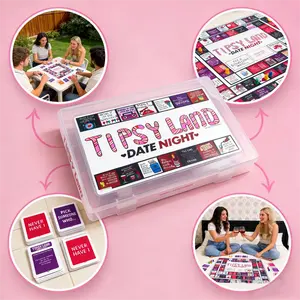 Drinking Board Games for Adults Waterproof Rubber Mat Drink Up Board Games Adult Tipsy Funny Party Interactive Drinking Games Ideal for Game Night Birthday Party Play,,2-8 Players