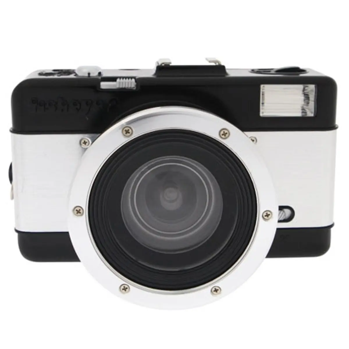 Lomography Fisheye 2 Electronic Point-and-Shoot 35mm Film Camera with Fisheye Lens, Built-in Flash, Metal Construction - Built-in Flash Film Cameras for Photography Enthusiasts, Hotshoe Flash