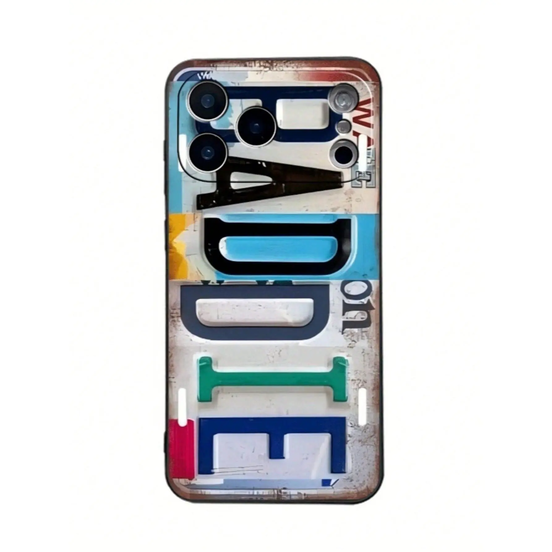 BADDIE patterned TPU shockproof soft case with license plate design, compatible with iPhone 17/16/15/14/13/12/11/X/XS/XSMAX/17E, anti-shock and drop-proof phone case, a holiday gift for friends, family, and yourself,Halloween