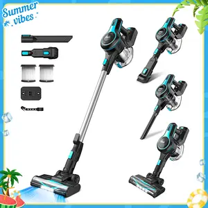 INSE Cordless Vacuum Cleaner for Home,Upgraded 30kPa/40Mins Stick Vacuum Lightweight with Self-Standing, pet lovers N520 summerwins DealsForYouDays