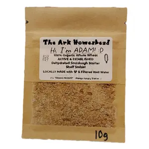 ADAM - 100% ORGANIC WHOLE WHEAT SOURDOUGH STARTER - Ark on the Ridge Homestead ORIGINAL SOUTHERN MADE PRODUCT