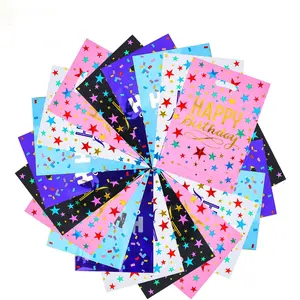 10 or 30 Pack Birthday Party Gift Bags, Colorful Candy Bags for Boys and Girls, Ideal for Fun Celebrations, Party Supplies (6.7 X 9.7 Inches)