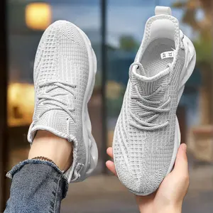 women's Fashion Sneakers Breathable Mesh Running Shoes Blade Non Slip Soft Sole Casual Athletic Walking Shoes