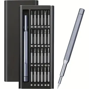 25-in-1 EDC Pocket Screwdriver Set | Magnetic Field Repair Kit for Outdoor Gear Repair Tool for Phone, Laptop & Outdoor Use