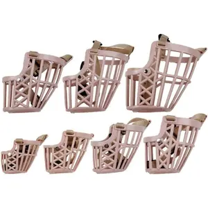 7Pcs Basket Muzzle - Dog can Pant and Drink, Prevents Biting and Food Waste Scavenging, Ideal for Longer Nosed Dogs, Breathable Dog Training Muzzle for Small Dogs (7 Different sizes) - Tools & Hardware.