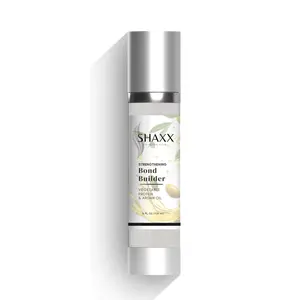 STRENGTHENING BOND BUILDER with Coconut Argan Oils Squalane Biotin Pea Sprout Extract for Heat Damage Repair and Moisture Loss Prevention