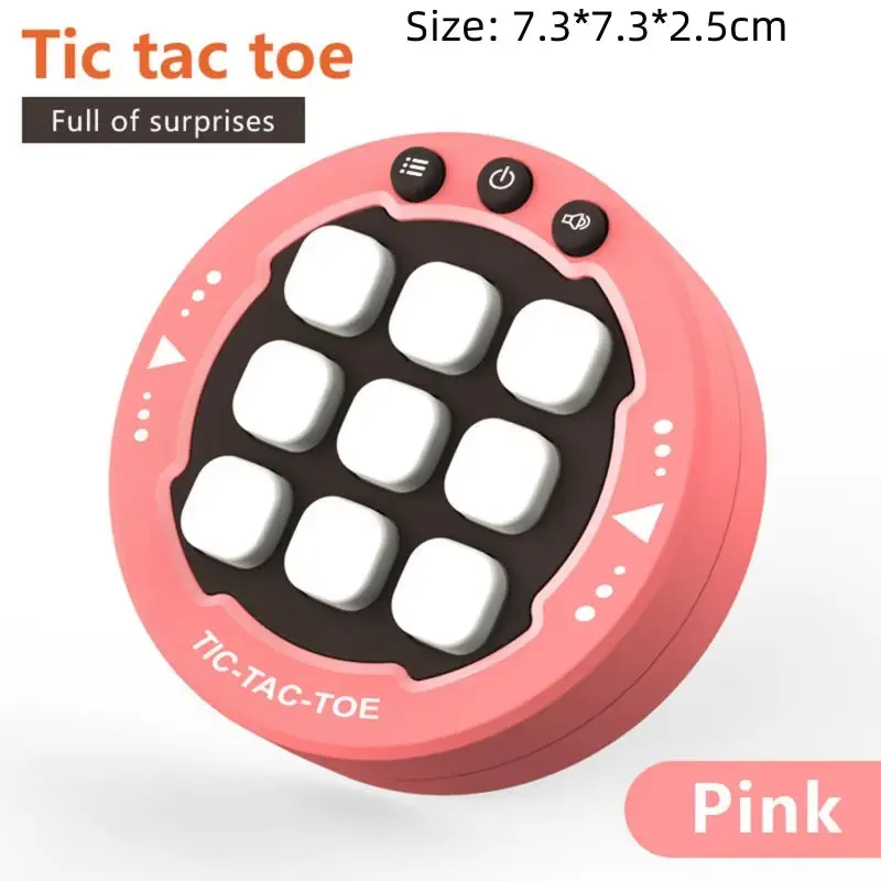 Exciting Multifunctional Electronic Tic-Tac-Toe Board Game - Perfect Montessori Puzzle for Kids and Adults!
