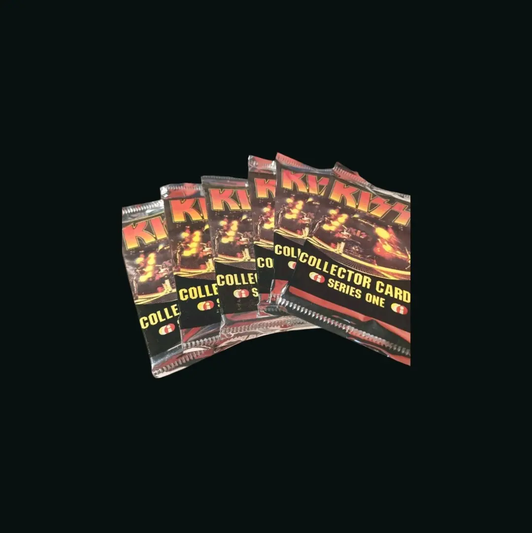 KISS Series 1 Cards Lot of (6) Sealed Packs 1st Printing 1997