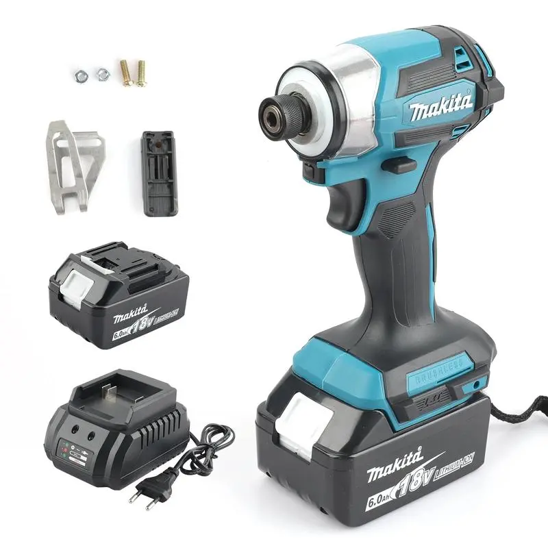 Makita Lithium Screwdriver New Dtd173 Impact Screwdriver Electric Screwdriver Electric Hand Drill Wood/Bolt/T-Mode