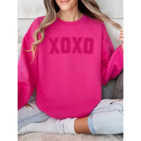 XOXO Pink Sweatshirt