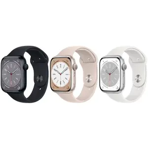 Refurbished Apple Watch Series 8 41mm (GPS + Cellular) Stainless Steel 32GB All Colors - Premium