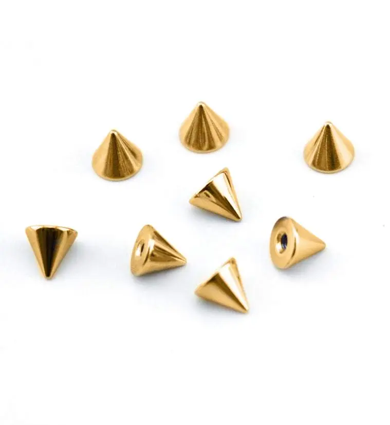Gold PVD Stainless Steel Replacement Spikes