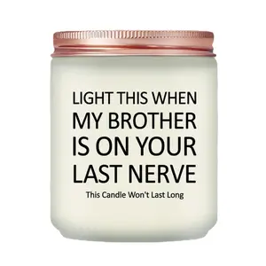 Sister in Law Gifts - Christmas, Birthday, Mother's Day, Wedding Gifts for Sister in Law - Lavender Scented Decorative Home Fragrance Candles