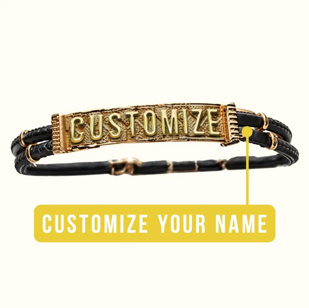 18K Gold Bracelet - Customize ur Name