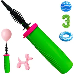 Hand Held Balloon Pump Two Way Dual Action Inflator Air Pump for Balloons