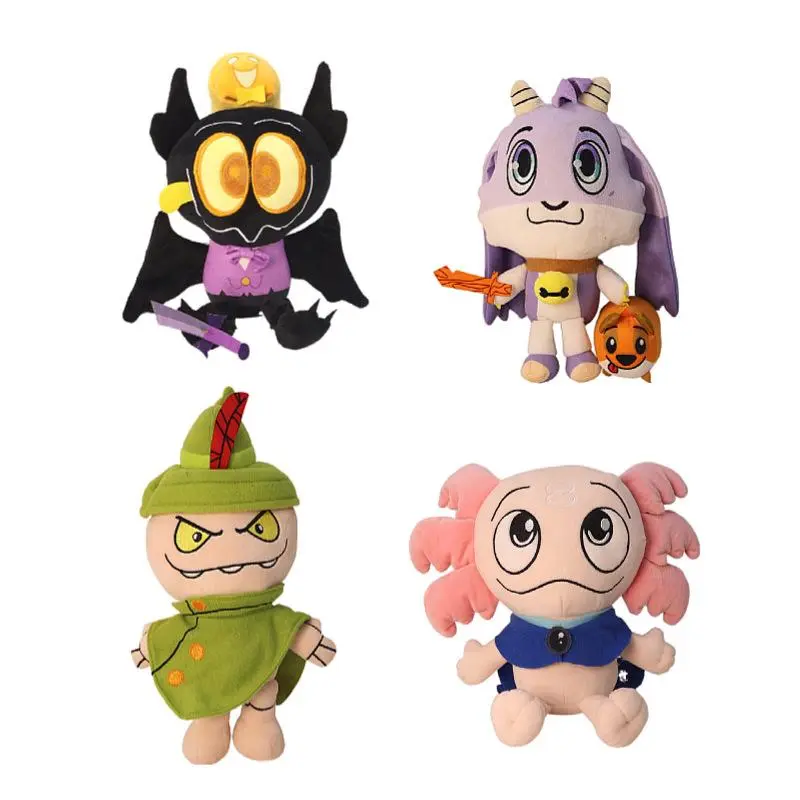 New Arrival Billie Bust Up Plush Stuffed Toys - 4 Styles Game Character Dolls, Unisex Collectibles, Kids Birthday Gifts for Fans