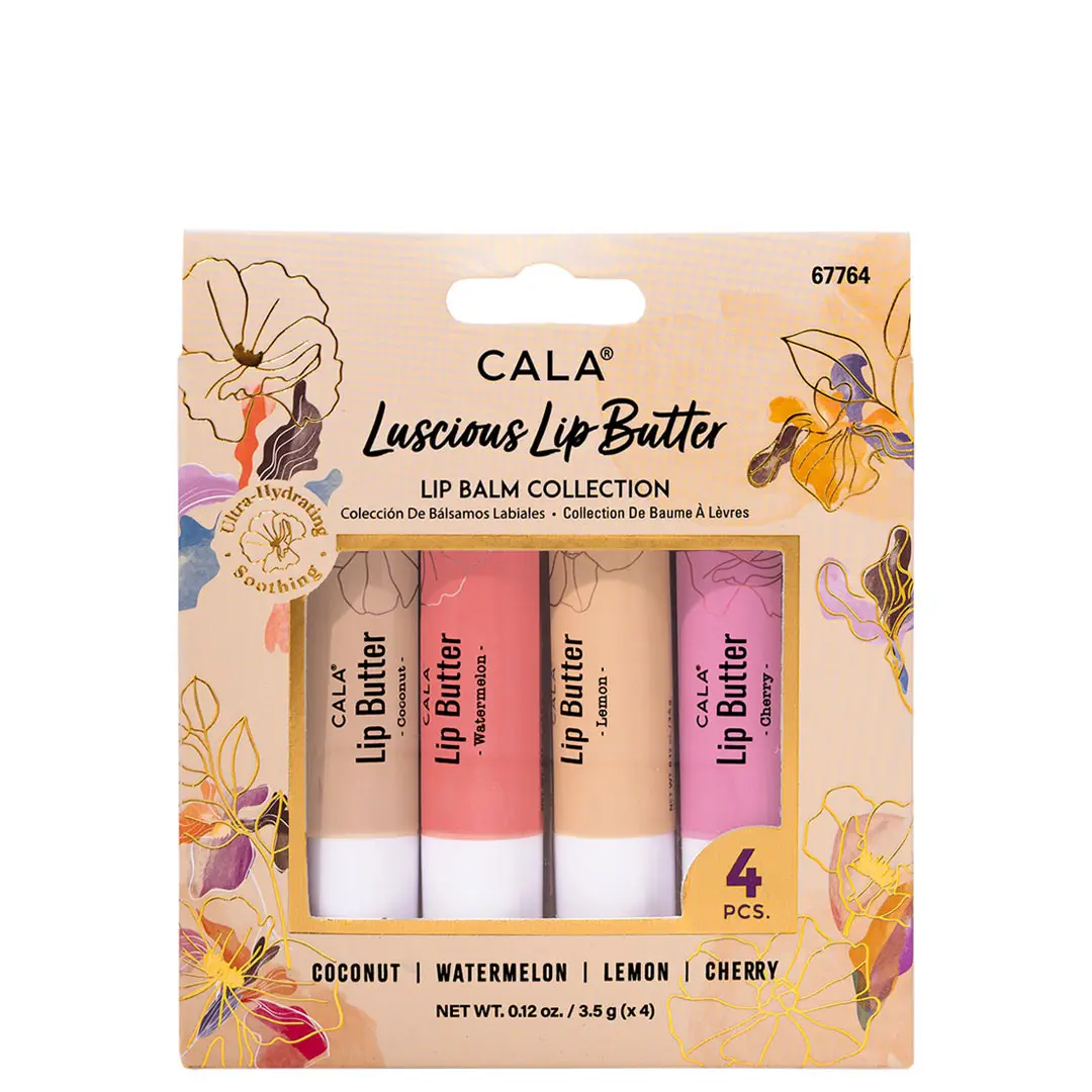 LUSCIOUS LIP BUTTER LIP BALM (4 PCS)